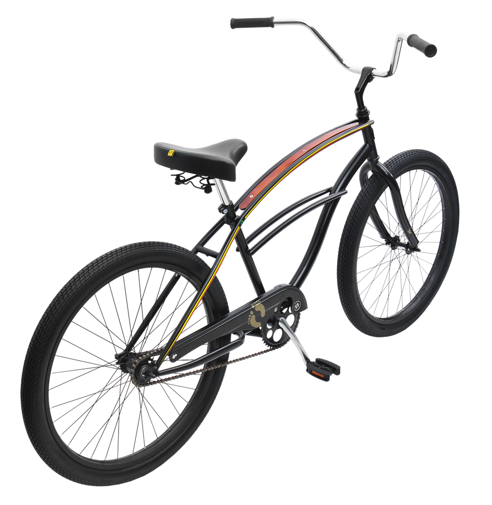 2022 Hang  Ten  Men s Single  Speed  Cruiser Bicycle Details 